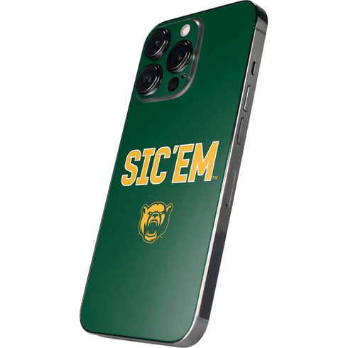 Baylor University Sic Em Green iPhone 14 Pro Max Skin