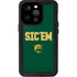 Baylor University Sic Em Green iPhone 14 Pro Waterproof Case