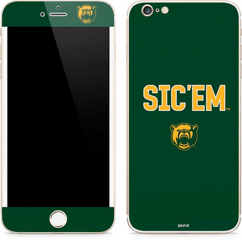 Baylor University Sic Em Green iPhone 6/6s Plus Skin