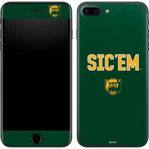 Baylor University Sic Em Green iPhone 8 Plus Skin