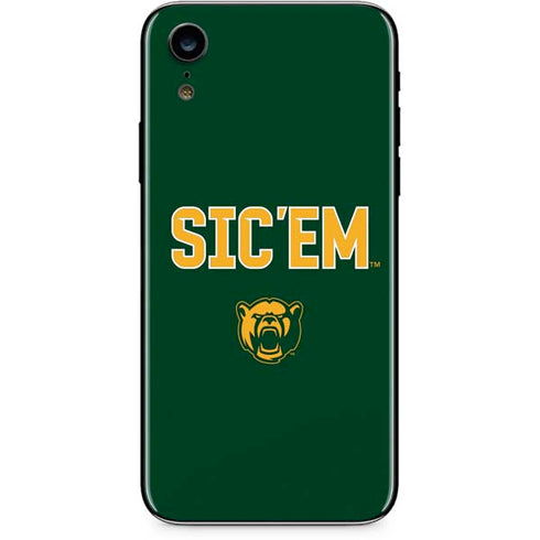 Baylor University Sic Em Green iPhone XR Skin