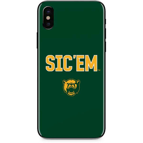 Baylor University Sic Em Green iPhone XS Max Skin