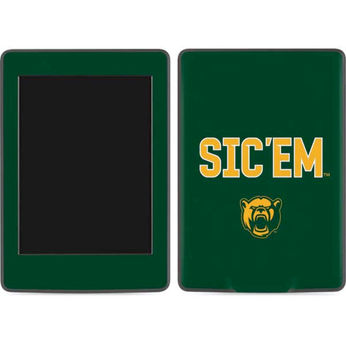 Baylor University Sic Em Green Amazon Kindle Skin