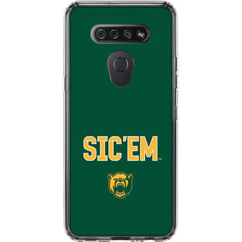 Baylor University Sic Em Green LG K51/Q51 Clear Case