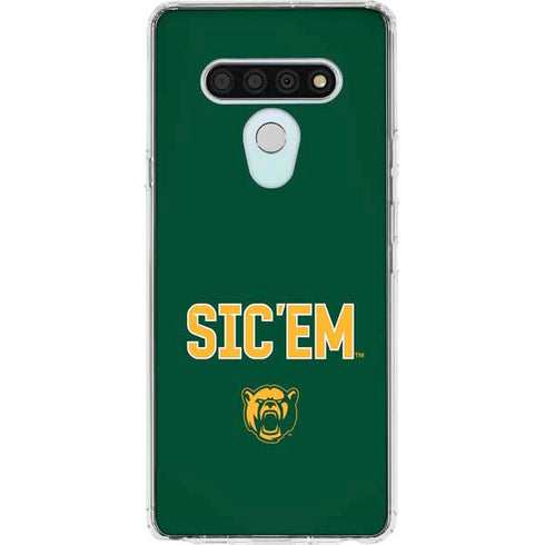 Baylor University Sic Em Green LG Stylo 6 Clear Case