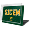 Baylor University Sic Em Green MacBook Pro 16in (2019-20) Case plus Skin