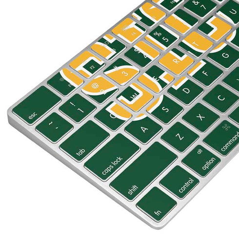 Baylor University Sic Em Green Magic Keyboard Skin