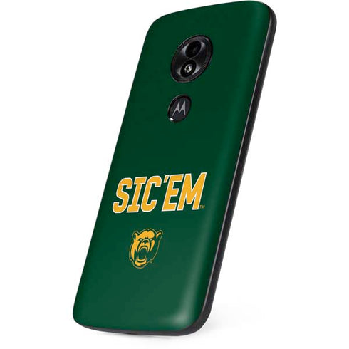 Baylor University Sic Em Green Moto E5 Play Skin