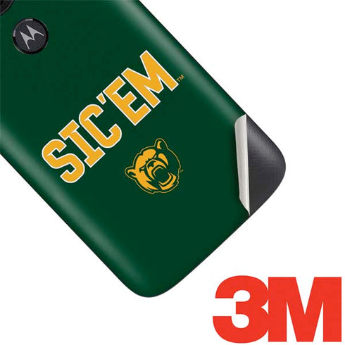 Baylor University Sic Em Green Moto E5 Play Skin