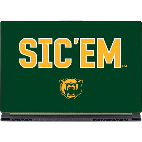Baylor University Sic Em Green MSI GS65 Stealth Laptop Skin