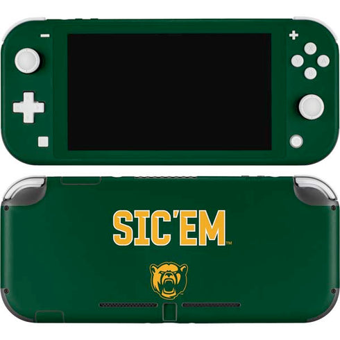 Baylor University Sic Em Green Nintendo Switch Lite Skin