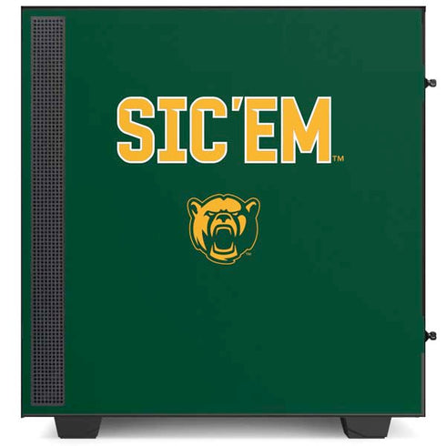 Baylor University Sic Em Green NZXT H510 Compact ATX Mid-Tower Case Skin