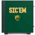 Baylor University Sic Em Green NZXT H510 Compact ATX Mid-Tower Case Skin