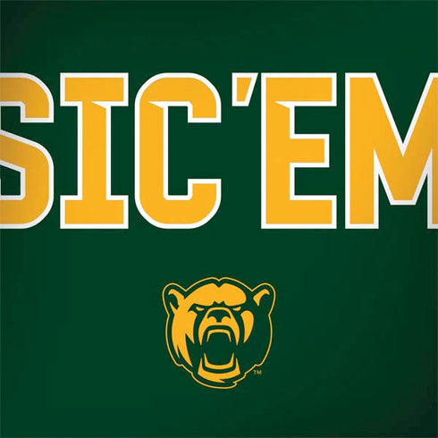 Baylor University Sic Em Green PlayStation 4 Gold Wireless Headset Skin