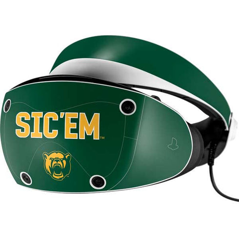 Baylor University Sic Em Green PlayStation VR2 Skin