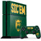 Baylor University Sic Em Green PS4 Console and Controller Bundle Skin