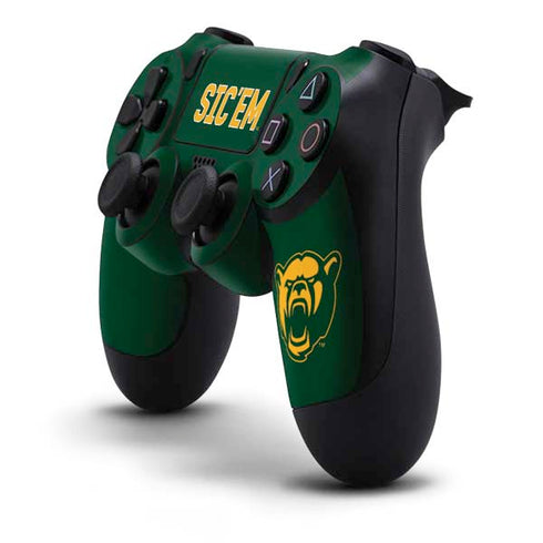 Baylor University Sic Em Green PS4 Controller Skin