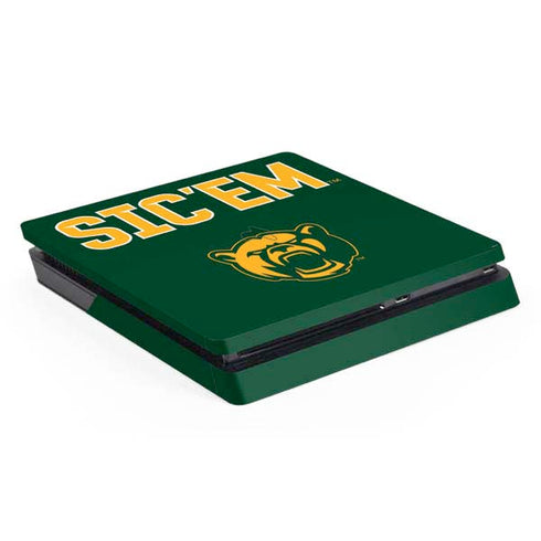 Baylor University Sic Em Green PS4 Slim Skin