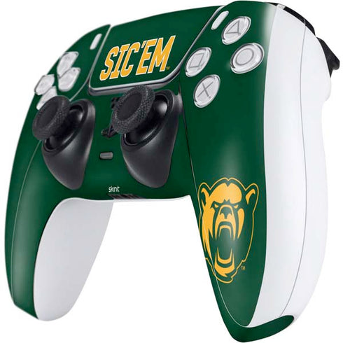 Baylor University Sic Em Green PS5 Controller Skin