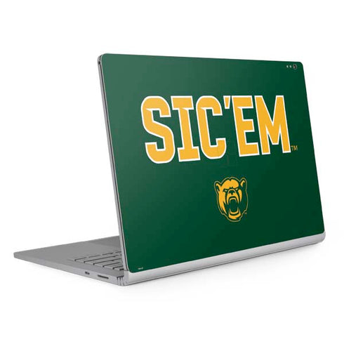 Baylor University Sic Em Green Surface Book 2 13.5in Skin