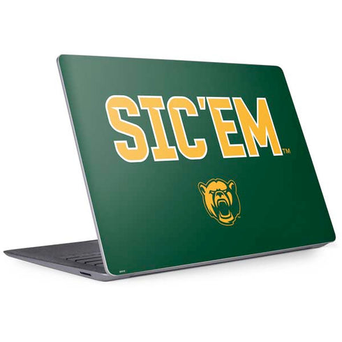 Baylor University Sic Em Green Surface Laptop 3 13.5in Skin