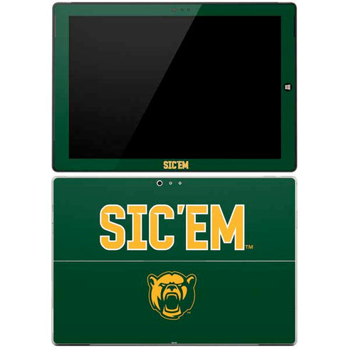Baylor University Sic Em Green Surface Pro 3 Skin