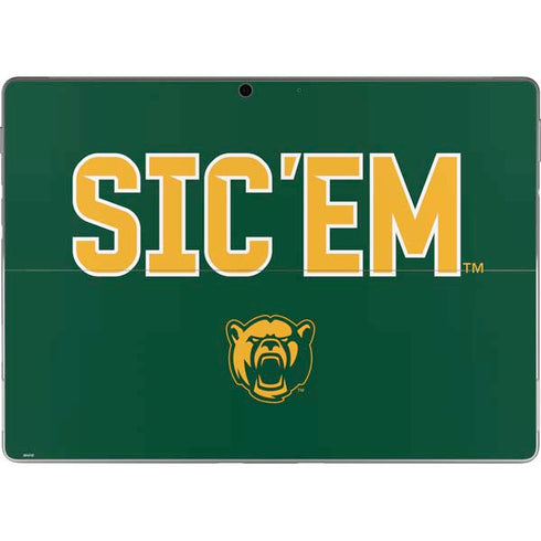 Baylor University Sic Em Green Surface Pro 8 Skin