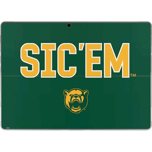 Baylor University Sic Em Green Surface Pro 9 Skin