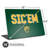 Baylor University Sic Em Green Universal Laptop 16in (13 x 9.4in) Skin