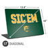 Baylor University Sic Em Green Universal Laptop 17in (13.8 x 10in) Skin