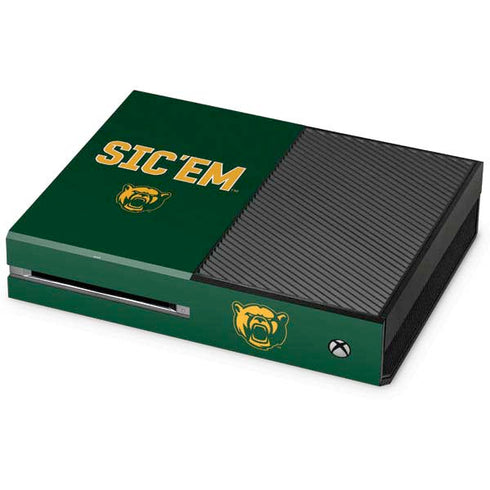 Baylor University Sic Em Green Xbox One Console Skin