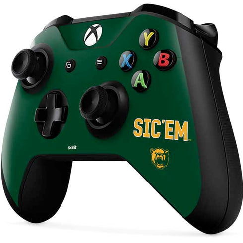 Baylor University Sic Em Green Xbox One X Controller Skin