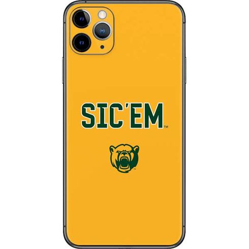 Baylor University Sic Em iPhone 11 Pro Max Skin