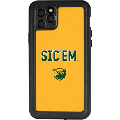 Baylor University Sic Em iPhone 11 Pro Max Waterproof Case