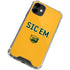 Baylor University Sic Em iPhone 12 Clear Case