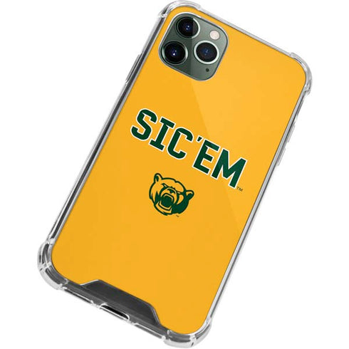 Baylor University Sic Em iPhone 12 Pro Max Clear Case