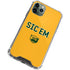 Baylor University Sic Em iPhone 12 Pro Max Clear Case