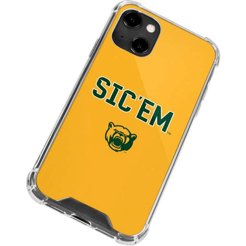 Baylor University Sic Em iPhone 13 Clear Case
