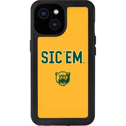 Baylor University Sic Em iPhone 13 Mini Waterproof Case