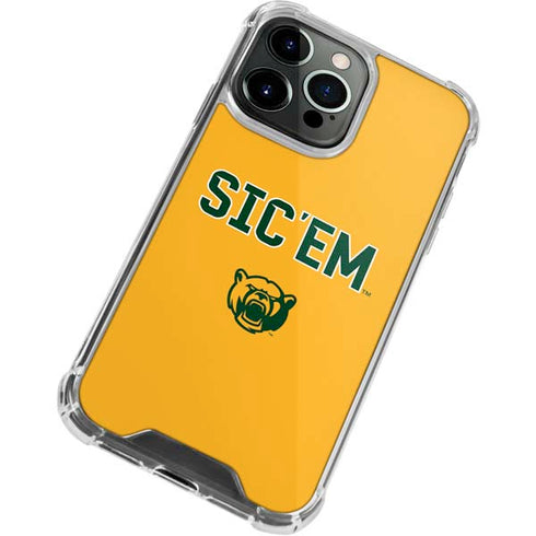 Baylor University Sic Em iPhone 13 Pro Max Clear Case