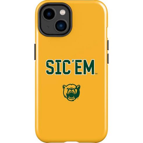 Baylor University Sic Em iPhone 14 Plus Impact Case