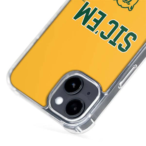 Baylor University Sic Em iPhone 15 Plus MagSafe Case