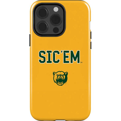 Baylor University Sic Em iPhone 14 Pro Impact Case