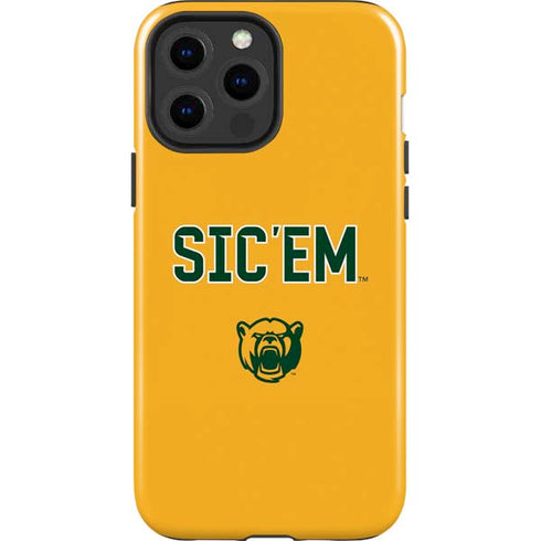 Baylor University Sic Em iPhone 15 Pro Max Impact Case