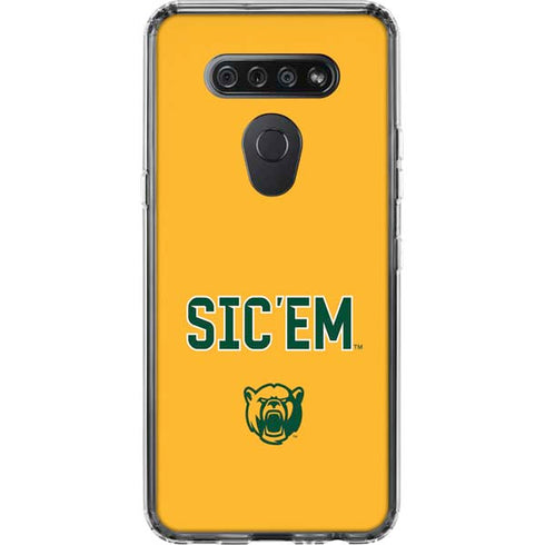 Baylor University Sic Em LG K51/Q51 Clear Case