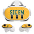 Baylor University Sic Em Meta Quest 3 Skin