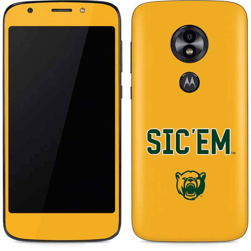Baylor University Sic Em Moto E5 Play Skin