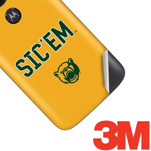 Baylor University Sic Em Moto E5 Play Skin