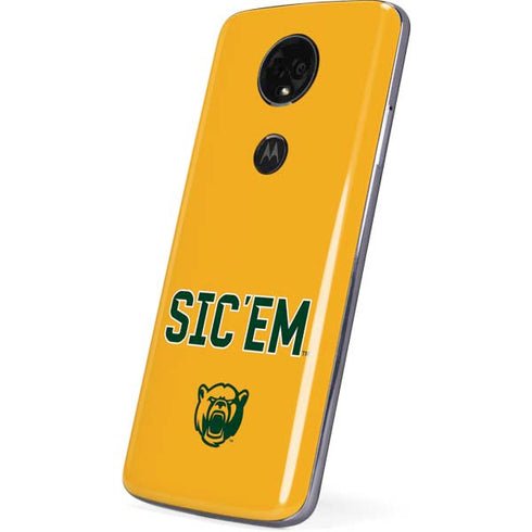 Baylor University Sic Em Moto E5 Plus Skin