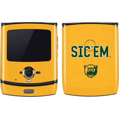 Baylor University Sic Em Motorola RAZR Skin